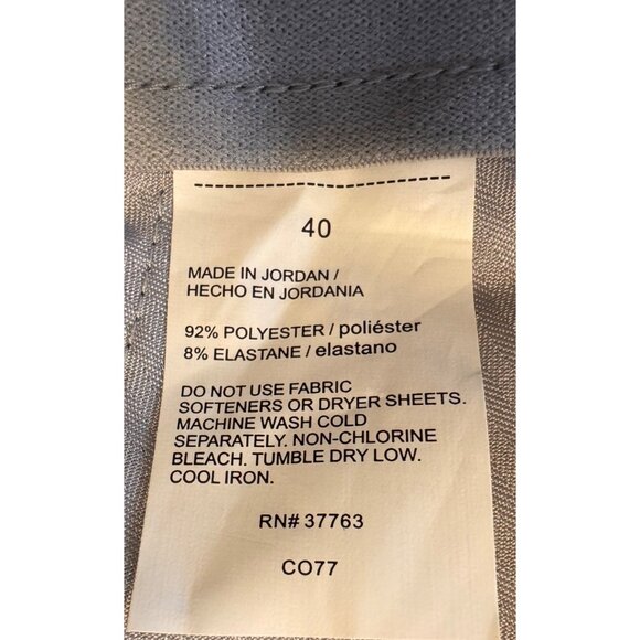 Mens Size 40 Blue Golf Shorts Callaway Opti-Dri Moisture-Wicking UPF 50 - Picture 7 of 11